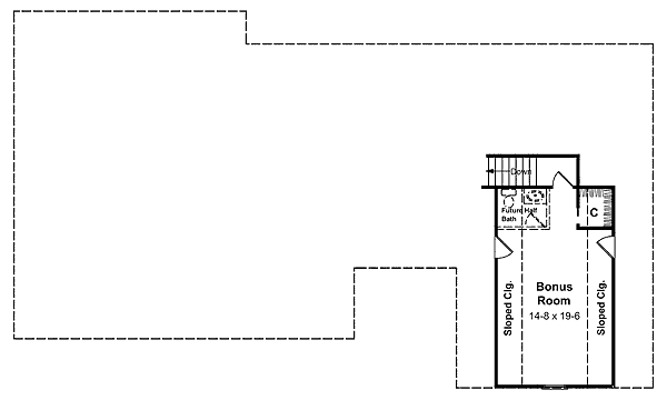 House Blueprint - Farmhouse Floor Plan - Other Floor Plan #21-127