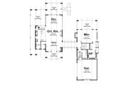 Modern Style House Plan - 1 Beds 1.5 Baths 2214 Sq/Ft Plan #455-292 