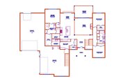 Farmhouse Style House Plan - 3 Beds 2.5 Baths 2321 Sq/Ft Plan #1089-1 