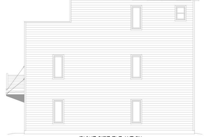 Architectural House Design - Exterior - Other Elevation 1 for Contemporary House Plan #932-1449 - 2 bed, 3 bath