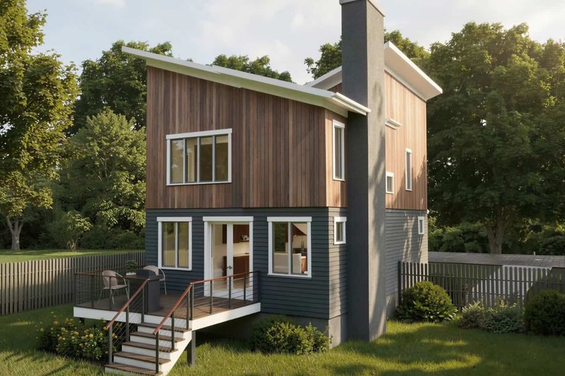 Architectural House Design - Exterior - Other Elevation for Modern House Plan #79-294 - 3 bed, 2.5 bath