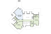Craftsman Style House Plan - 5 Beds 5.5 Baths 4501 Sq/Ft Plan #17-2444 
