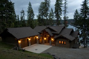 Exterior - Front Elevation 3 for Craftsman House Plan #921-17 - 3 bed, 3.5 bath