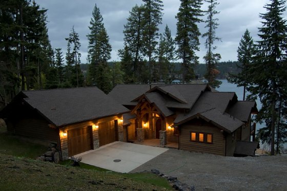 Exterior - Front Elevation 3 for Craftsman House Plan #921-17 - 3 bed, 3.5 bath