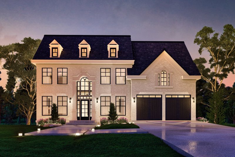 House Design - Exterior - Front Elevation 6 for Traditional House Plan #119-453 - 5 bed, 4 bath