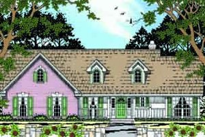 Traditional Exterior - Front Elevation Plan #42-294