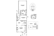 Southern Style House Plan - 4 Beds 2.5 Baths 1799 Sq/Ft Plan #81-137 