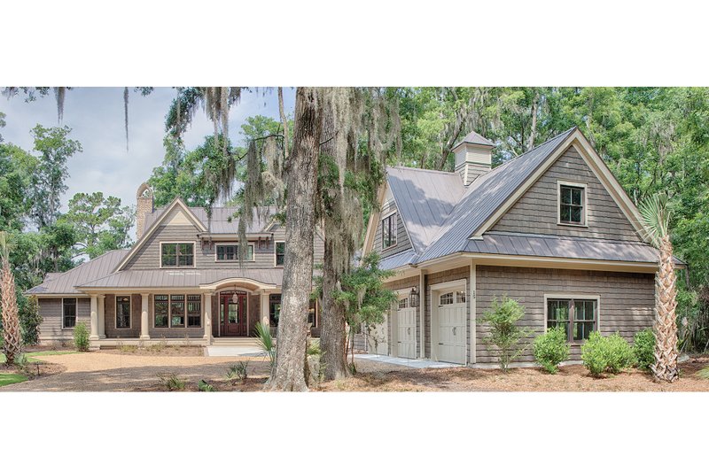Dream House Plan - Exterior - Front Elevation 4 for Farmhouse House Plan #928-409 - 4 bed, 4.5 bath