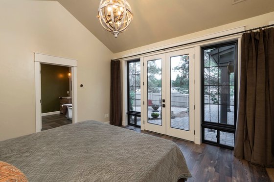 Interior - Master Bedroom for Cottage House Plan #1105-5 - 3 bed, 2 bath