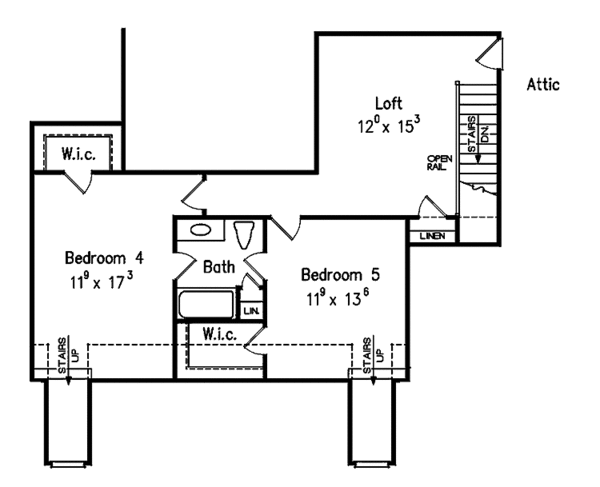 House Design - Colonial Floor Plan - Other Floor Plan #927-486