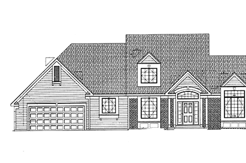 Home Plan - Traditional Exterior - Front Elevation Plan #328-285