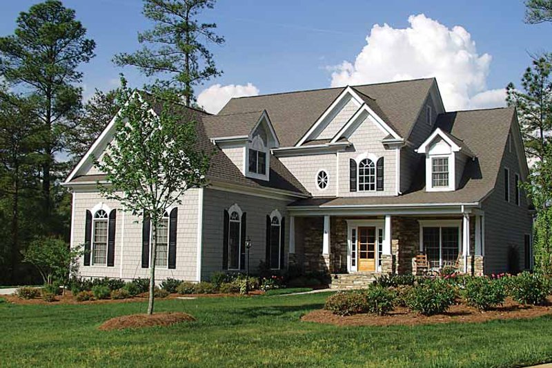 Architectural House Design - Craftsman Exterior - Front Elevation Plan #453-273