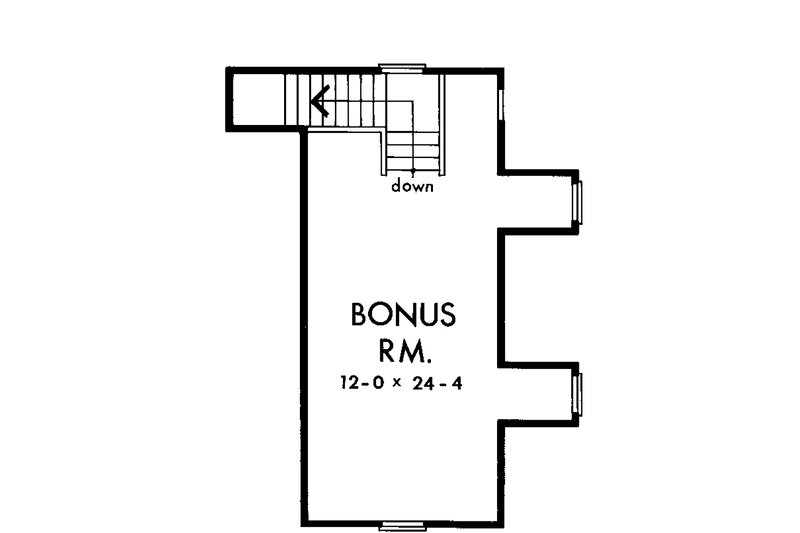 Home Plan - Floor Plan - Other Floor for Country House Plan #929-149 - 4 bed, 2.5 bath