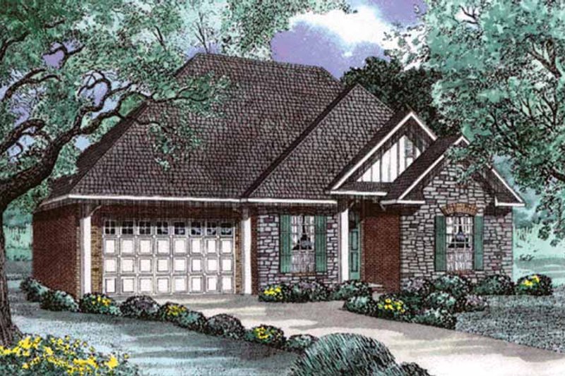 Dream House Plan - Country Exterior - Front Elevation Plan #17-2958