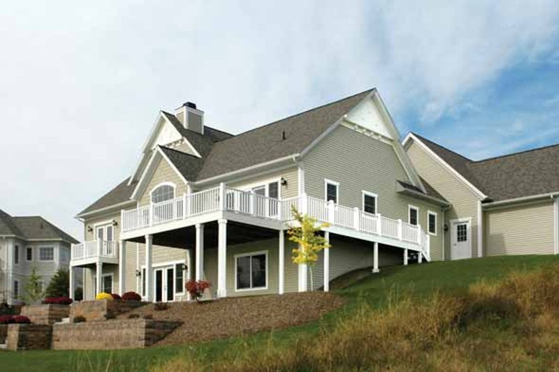 Home Plan - Exterior - Rear Elevation 4 for Craftsman House Plan #928-91 - 3 bed, 3.5 bath