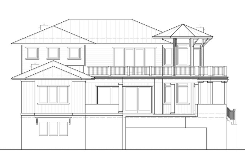 Home Plan - Exterior - Other Elevation for Craftsman House Plan #938-157 - 3 bed, 3.5 bath