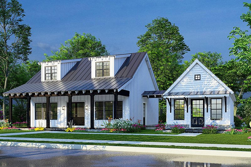 House Design - Cottage Exterior - Front Elevation Plan #923-262