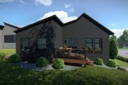 Contemporary Style House Plan - 5 Beds 3.5 Baths 3126 Sq/Ft Plan #1075-13 