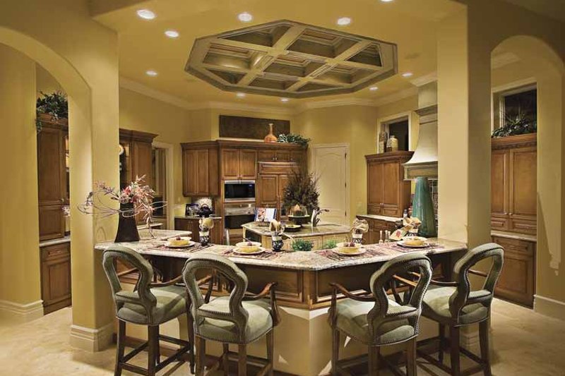 Home Plan - Interior - Kitchen for Mediterranean House Plan #930-417 - 4 bed, 5 bath