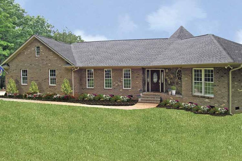Home Plan - Ranch Exterior - Front Elevation Plan #314-222