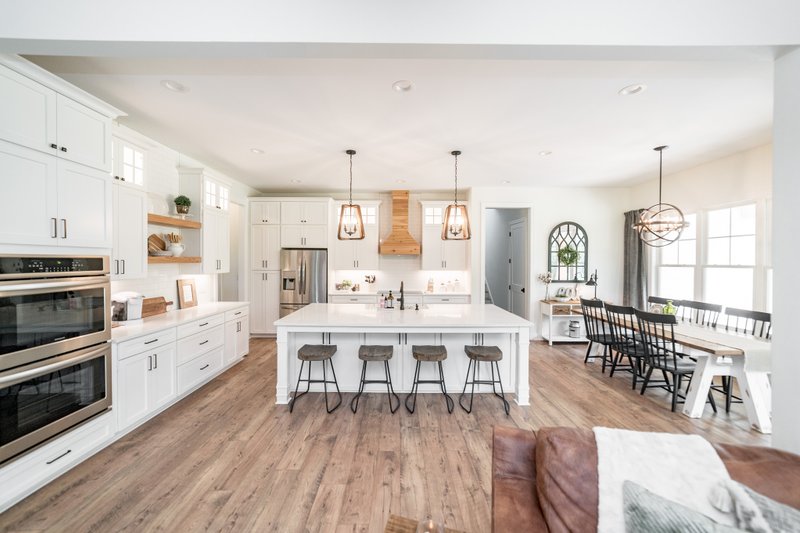 Architectural House Design - Interior - Kitchen for Farmhouse House Plan #1116-1 - 4 bed, 4 bath