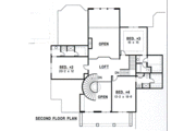 European Style House Plan - 4 Beds 4.5 Baths 4766 Sq/Ft Plan #67-462 