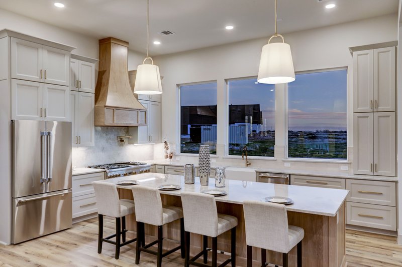 House Design - Interior - Kitchen 1 for Modern House Plan #1096-56 - 4 bed, 3.5 bath