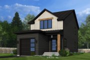 Modern Style House Plan - 2 Beds 2.5 Baths 1502 Sq/Ft Plan #51-1311 