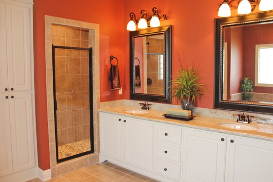 Interior - Master Bathroom for European House Plan #430-72 - 3 bed, 2 bath