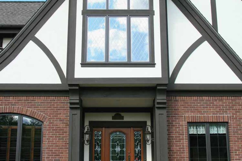 Home Plan - Exterior - Front Elevation 12 for Tudor House Plan #928-27 - 4 bed, 3.5 bath