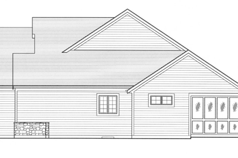 Architectural House Design - Exterior - Other Elevation for Colonial House Plan #46-792 - 4 bed, 2.5 bath