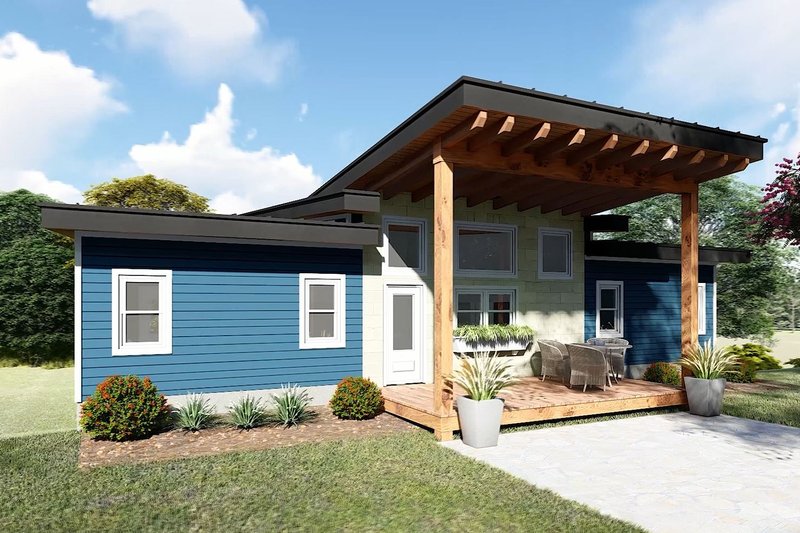 Dream House Plan - Exterior - Other Elevation 1 for Country House Plan #932-1135 - 2 bed, 2.5 bath