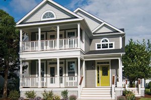 Country Exterior - Front Elevation Plan #929-518