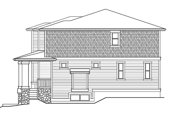 Floor Plan - Other Floor for Prairie House Plan #132-471 - 4 bed, 3.5 bath