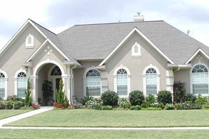 Architectural House Design - Country Exterior - Front Elevation Plan #968-28