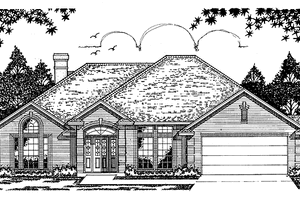 House Design - European Exterior - Front Elevation Plan #42-472