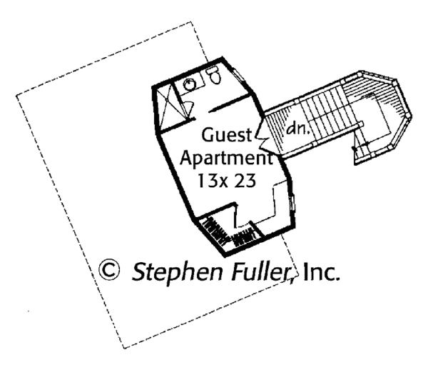 Architectural House Design - Craftsman Floor Plan - Other Floor Plan #429-358