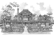 Victorian Style House Plan - 3 Beds 2.5 Baths 2885 Sq/Ft Plan #930-206 