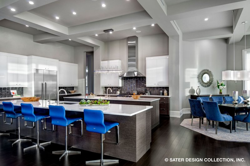 Architectural House Design - Interior - Kitchen 2 for Contemporary House Plan #930-513 - 5 bed, 5.5 bath