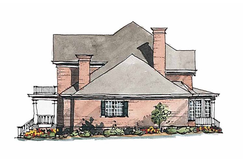 Home Plan - Floor Plan - Other Floor for Classical House Plan #429-189 - 4 bed, 3.5 bath