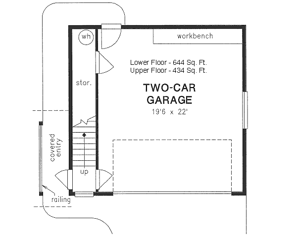 Home Plan - Cottage Floor Plan - Main Floor Plan #18-4356