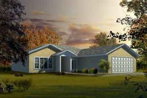 Traditional Exterior - Front Elevation Plan #1-1273