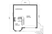 Log Style House Plan - 4 Beds 4 Baths 2925 Sq/Ft Plan #117-140 
