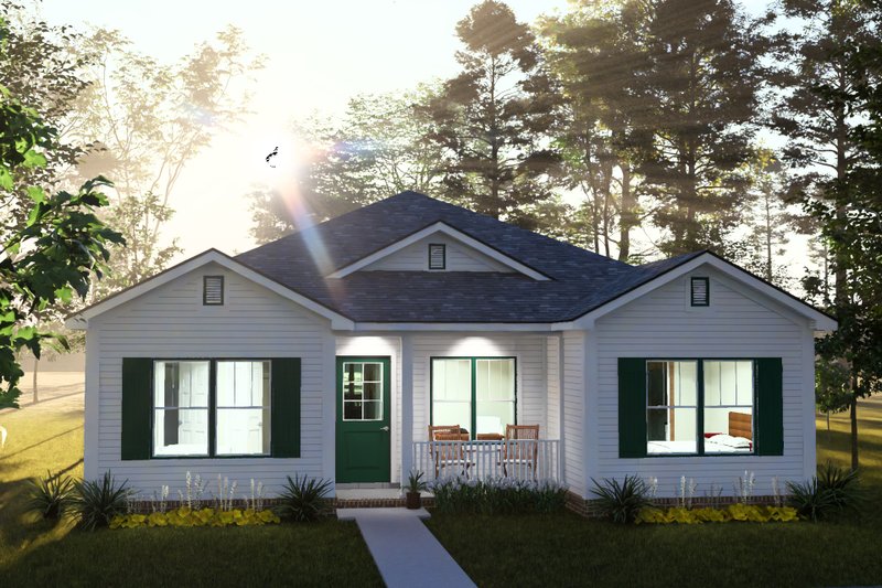 Home Plan - Exterior - Other Elevation for Cottage House Plan #513-2485 - 4 bed, 4 bath
