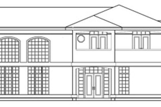 Exterior - Other Elevation 1 House Plan #124-646 - 3 bed, 4.5 bath