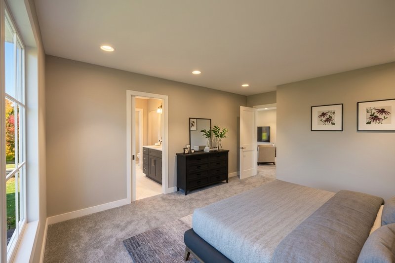 Architectural House Design - Interior - Master Bedroom 1 for Modern House Plan #51-1516 - 3 bed, 2.5 bath