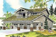 Bungalow Style House Plan - 1 Beds 2 Baths 1999 Sq/Ft Plan #124-802 