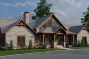 Ranch Style House Plan - 3 Beds 3.5 Baths 3415 Sq/Ft Plan #923-88 Exterior 