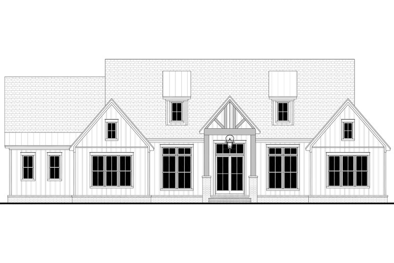 Dream House Plan - Exterior - Front Elevation 16 for Farmhouse House Plan #430-408 - 3 bed, 3.5 bath