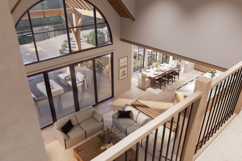 Dream House Plan - Interior - Family Room 2 for Farmhouse House Plan #1114-16 - 4 bed, 3.5 bath